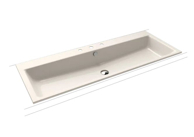 Hovedbilde Kaldewei PURO Mod 3169 Nedfelt Servant, 120x46 cm, Pergamon, 3 ...