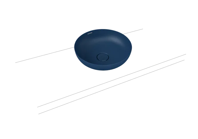 Hovedbilde Kaldewei MIENA Mod 3180 Toppmontert Servant, 45x45 cm, Navyblue Matt, ...