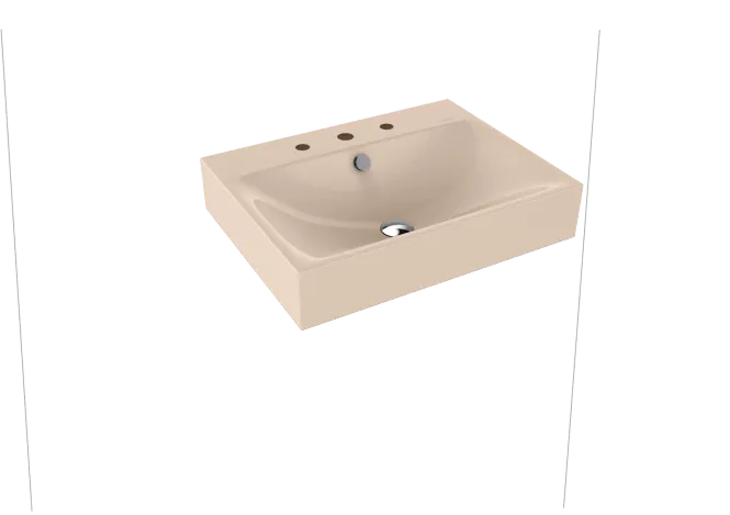 Hovedbilde Kaldewei SILENIO Vegghengt Servant Mod 3044 60x46 cm, Alpine White, 3 ...