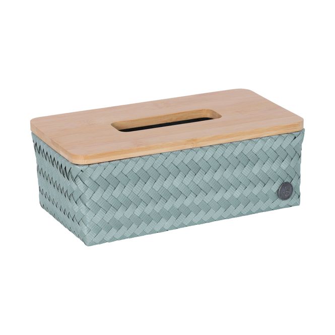 Hovedbilde Handed By Tissue box rectangular Eukalyptus med bambuslokk