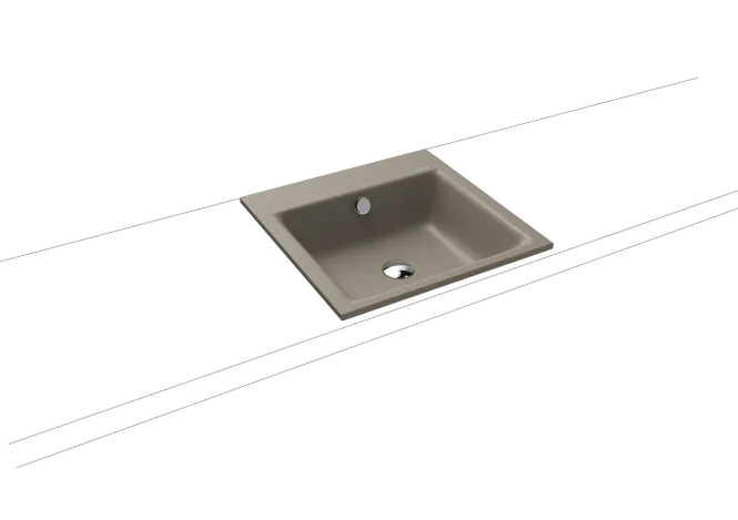 Hovedbilde Kaldewei PURO Mod 3150 Nedfelt Servant, 46x46 cm, Warm Grey 60, 0 ...