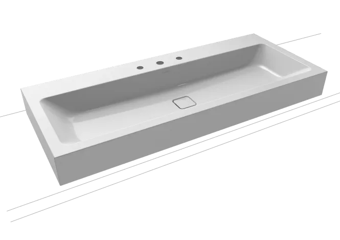 Hovedbilde Kaldewei CONO Mod 3091 Vegghengt Servant, 120x50 cm, Manhattan, 3 ...