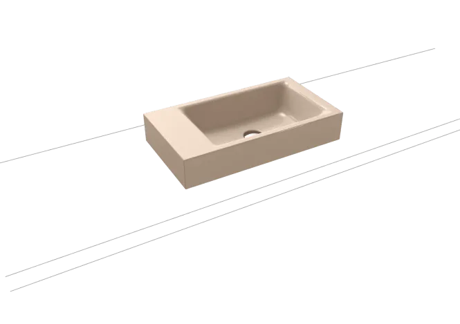 Hovedbilde Kaldewei PURO Mod 3166 Toppmontert Servant, 55x30 cm, Bahama Beige, 0 ...