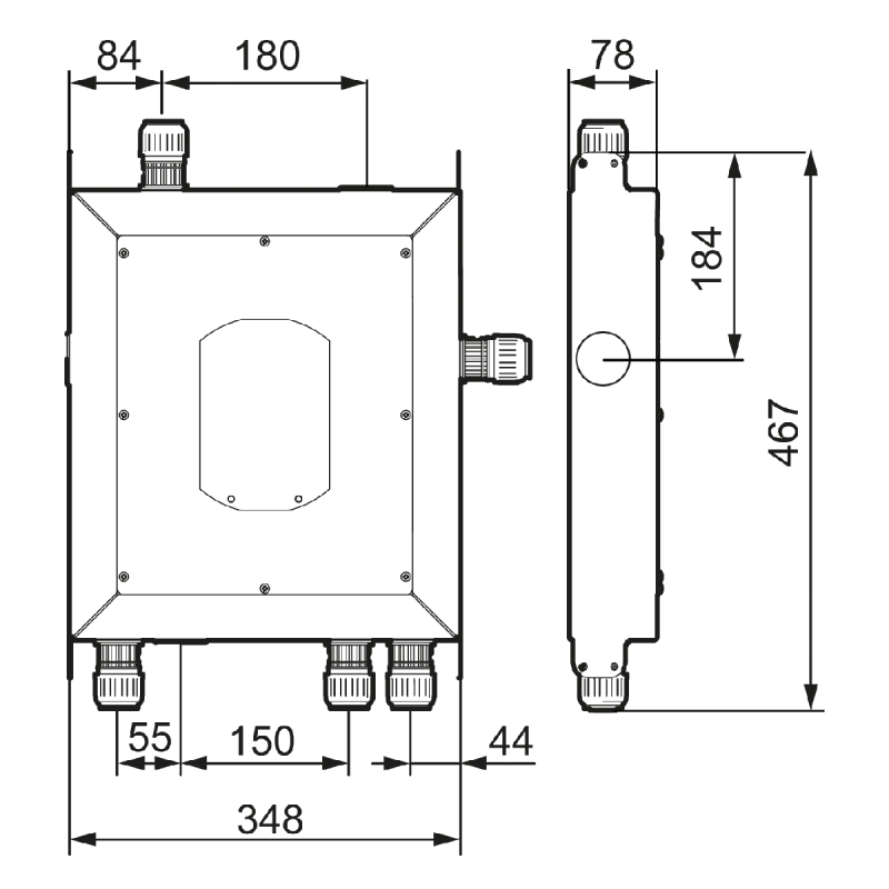 Mora Sikkerhetsboks for termostatbatteri