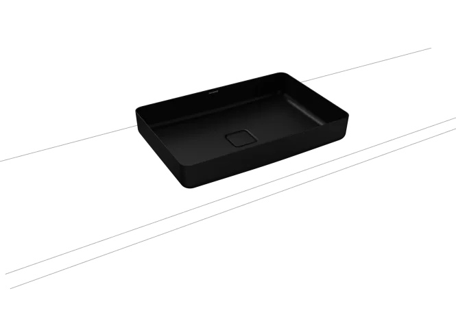 Hovedbilde Kaldewei MIENA Mod 3185 Toppmontert Servant, 58x38 cm, Black Matt ...