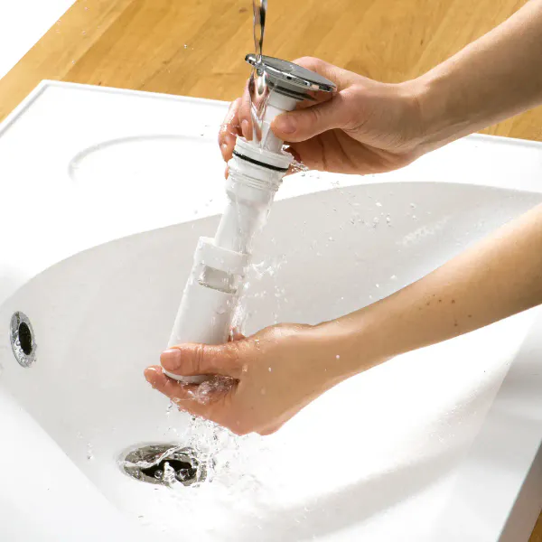 Hovedbilde Heidenreich Easy Clean Vannlås med pop-up ventil 32/40 mm