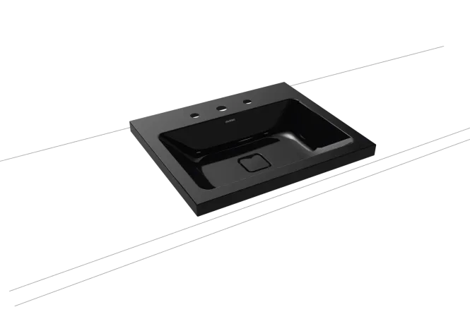 Hovedbilde Kaldewei CONO Mod 3083 Toppmontert Servant, 60x50 cm, Black, 3 ...