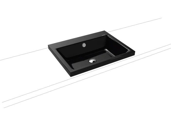 Hovedbilde Kaldewei PURO Mod 3154 Toppmontert Servant, 60x46 cm, Black, 0 ...