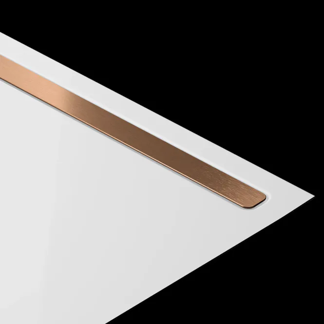 Hovedbilde Kaldewei Designer 4132 deksel, brushed red Gull, from 800 mm length