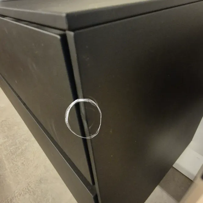 Hovedbilde OUTLET: Villeroy & Boch Collaro 160 cm Baderomsmøbel Sort - ...