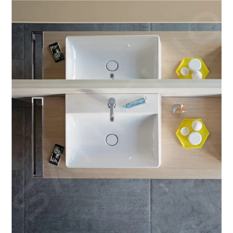 Duravit DuraSquare 50x47 cm servant - toppmontert 