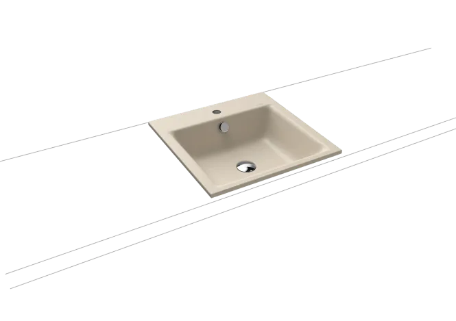 Hovedbilde Kaldewei PURO Mod 3150 Nedfelt Servant, 46x46 cm, Warm Beige 20, 1 ...