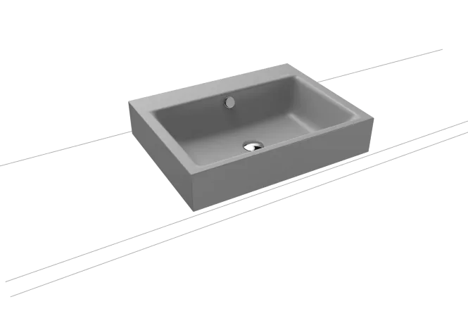Hovedbilde Kaldewei PURO Mod 3157 Toppmontert Servant, 60x46 cm, Cool Grey 30, 0 ...