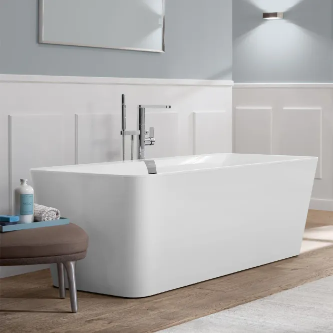 Hovedbilde Villeroy & Boch Squaro Edge 12 Frittstående Badekar 180x80 cm