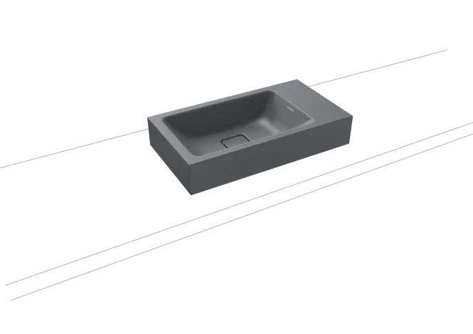 Hovedbilde Kaldewei CONO Mod 3074 Toppmontert Servant, 55x30 cm, Cool Grey 70, 0 ...