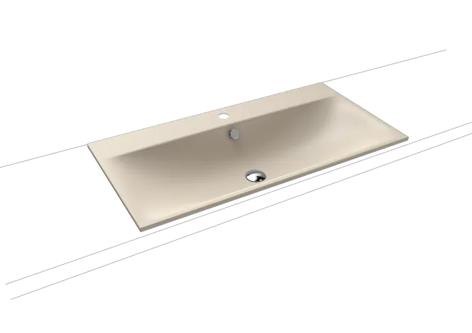 Hovedbilde Kaldewei SILENIO Nedfelt Servant Mod 3038 90x46 cm, Black Matt 100, 1 ...