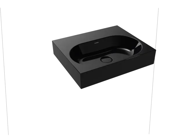 Hovedbilde Kaldewei CENTRO Mod 3061 Vegghengt Servant, 60x50 cm, Black, 0 ...