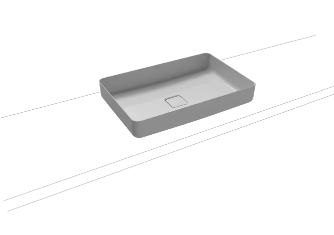 Hovedbilde Kaldewei MIENA Mod 3185 Toppmontert Servant, 58x38 cm, Manhattan, 0 ...