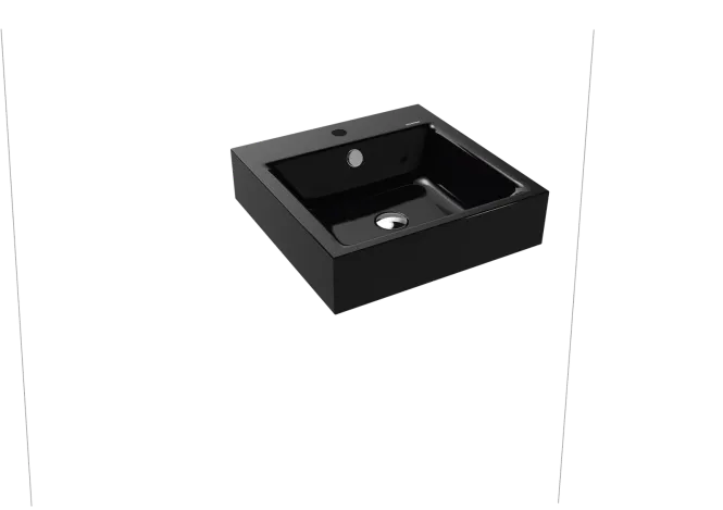 Hovedbilde Kaldewei PURO Vegghengt Servant Mod 3163 46x46 cm, Black Matt 100, 0 ...
