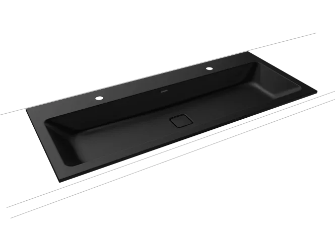 Hovedbilde Kaldewei CONO Mod 3082 Dobbel Nedfelt Servant, 120x50 cm, Black Matt ...