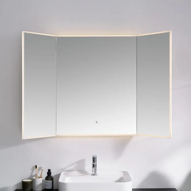 Hovedbilde Scala Bad Lecce speil 120-150 cm med belysning