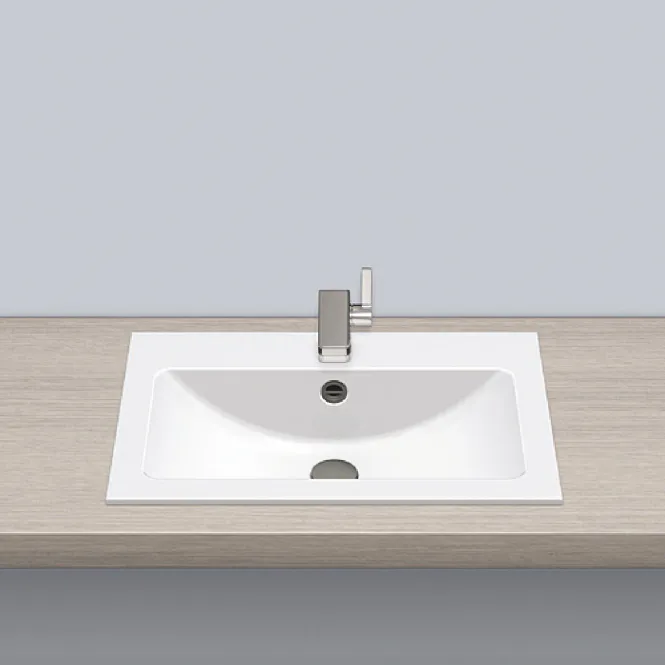 Hovedbilde Alape EB.R585H servant 58.5x40.5 cm nedfelt m/ overløp