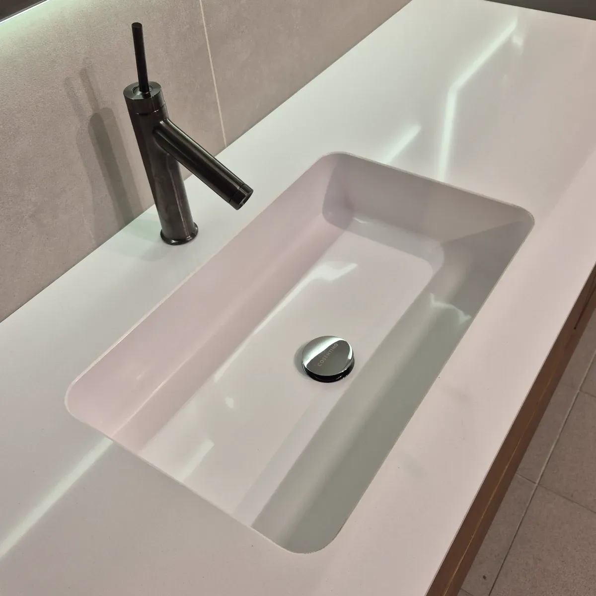 Quadro Bad Oslo 120 cm Servantskap Med Cosentino Servant