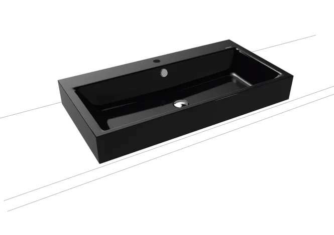 Hovedbilde Kaldewei PURO Mod 3158 Toppmontert Servant, 90x46 cm, Black, 1 ...