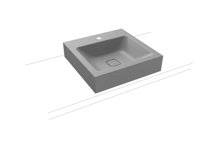 Hovedbilde Kaldewei CONO Mod 3077 Toppmontert Servant, 50x50 cm, Cool Grey 30, 1 ...