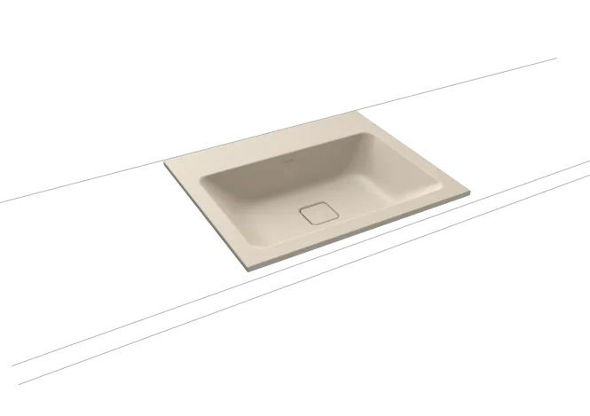 Hovedbilde Kaldewei CONO Mod 3080 Nedfelt Servant, 60x50 cm, Warm Beige 20, 1 ...