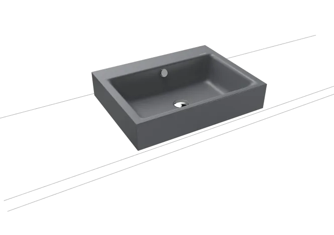 Hovedbilde Kaldewei PURO Mod 3157 Toppmontert Servant, 60x46 cm, Cool Grey 70, 0 ...