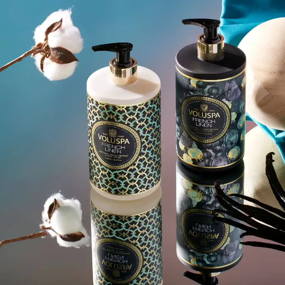 Voluspa Maison Noir Håndlotion - French Linen - 450 ml