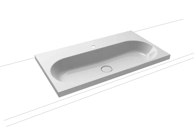Hovedbilde Kaldewei CENTRO Mod 3056 Toppmontert Servant, 90x50 cm, Manhattan, 1 ...