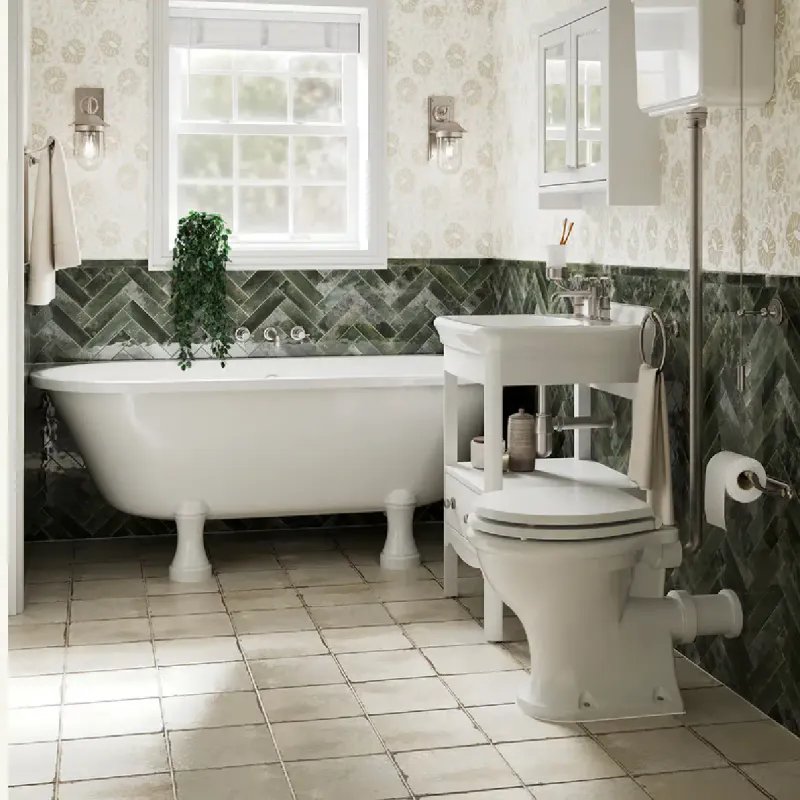 Burlington Guild Servantskap 62 cm med Porselensservant