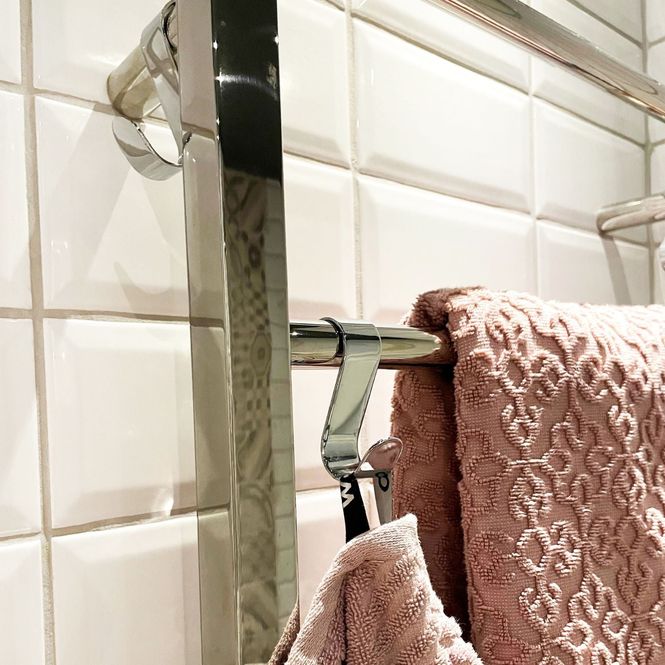 Hovedbilde Smedbo DRY Håndklekrok, Rustfritt Stål