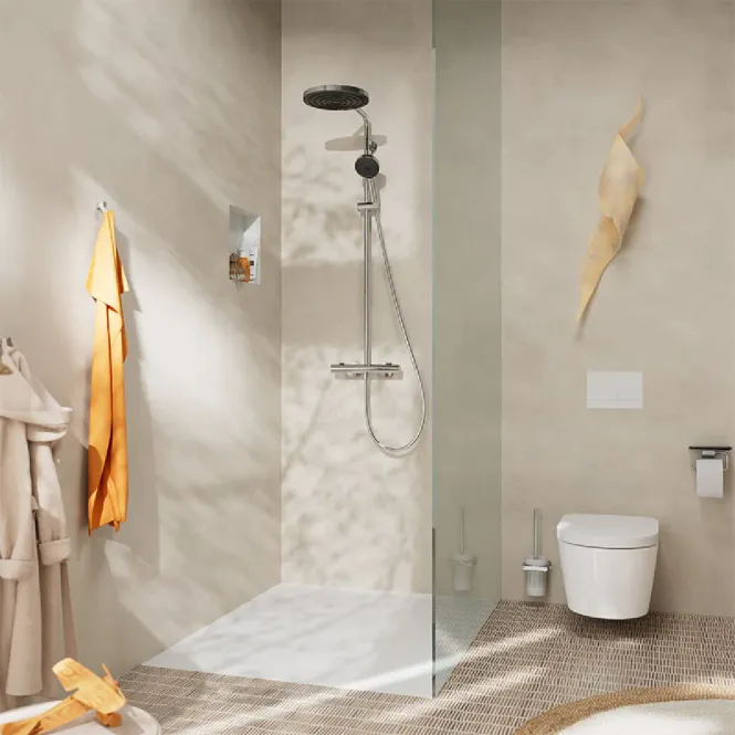 Hovedbilde Hansgrohe Pulsify S Puro Showerpipe 260 1jet – Krom