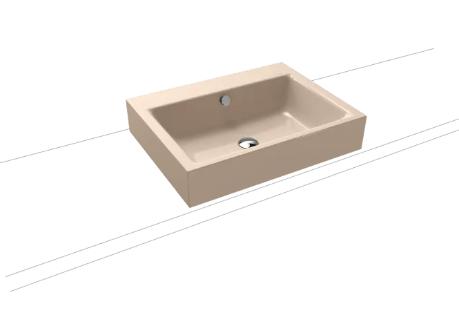 Hovedbilde Kaldewei PURO Mod 3157 Toppmontert Servant, 60x46 cm, Bahama Beige, 0 ...