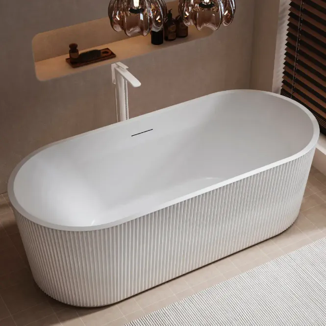 Hovedbilde Sanipro Maldivene Frittstående Badekar 180x80 cm