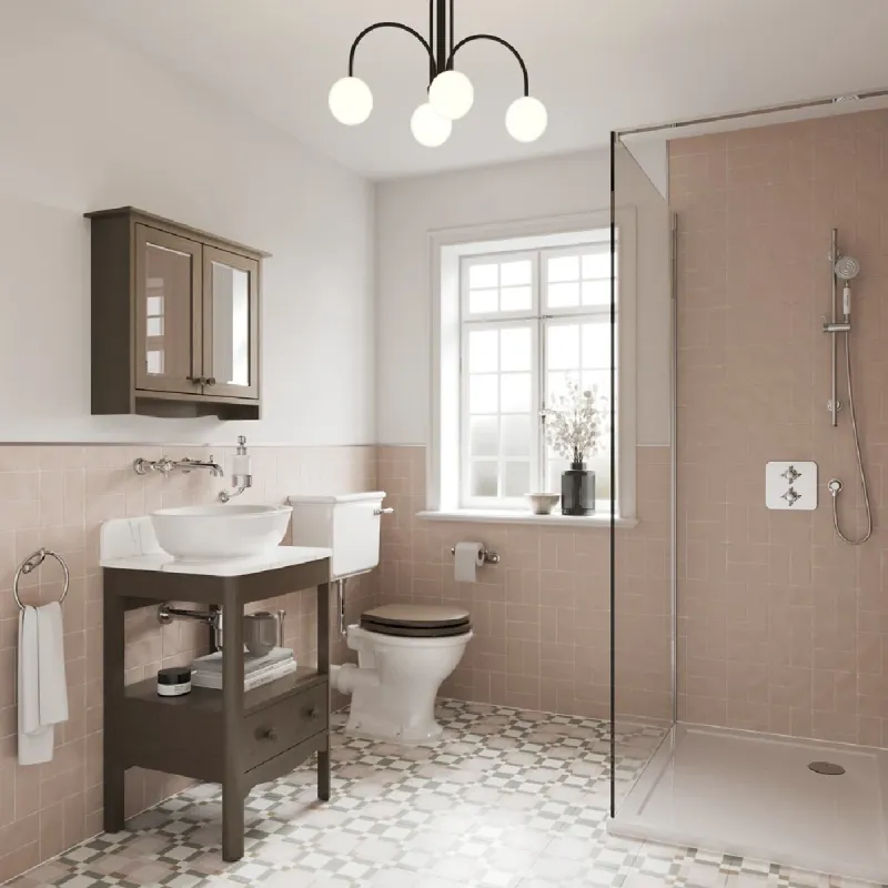 Burlington Guild Servantskap 81 cm med Carrara Benkeplate