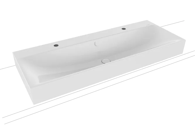 Hovedbilde Kaldewei SILENIO Toppmontert Servant Mod 3049 120x46 cm, Alpine ...