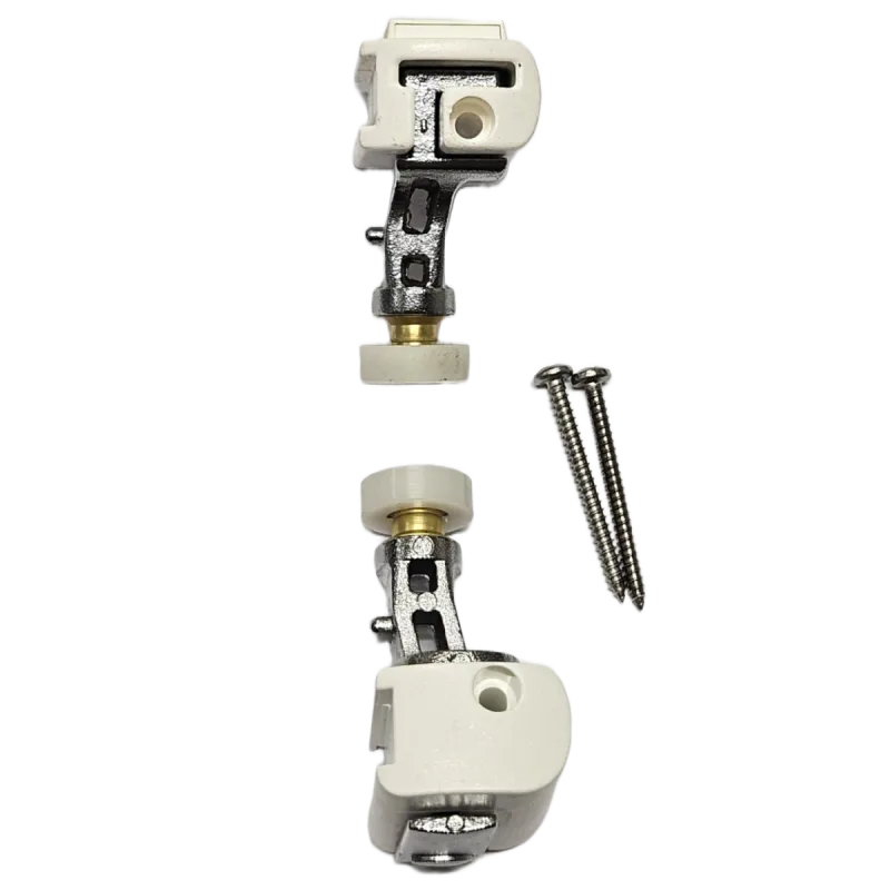 Macro Design Trinser med ett hjul - 2 stk høyre - Hvit