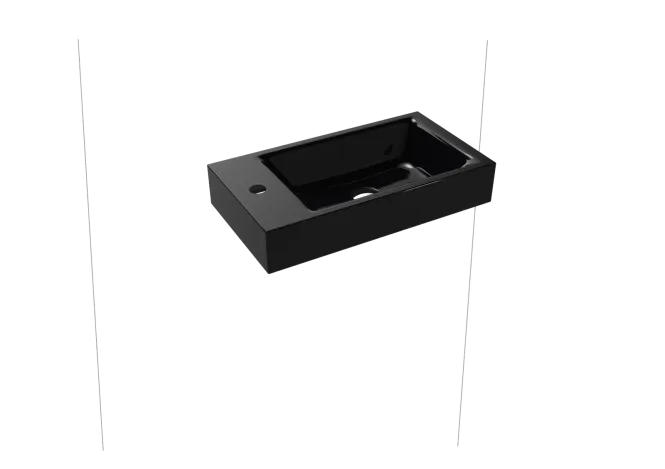 Hovedbilde Kaldewei PURO Vegghengt Servant Mod 3162 55x30 cm, Black, 1 kranhull, ...