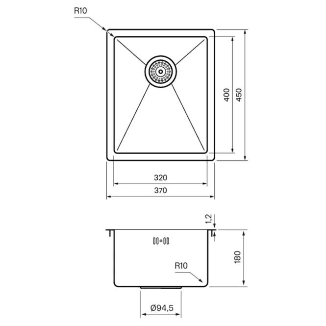 Hovedbilde Tapwell TA3040 kjøkkenkum