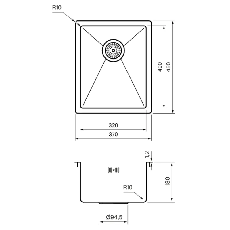 Tapwell TA3040 kjøkkenkum