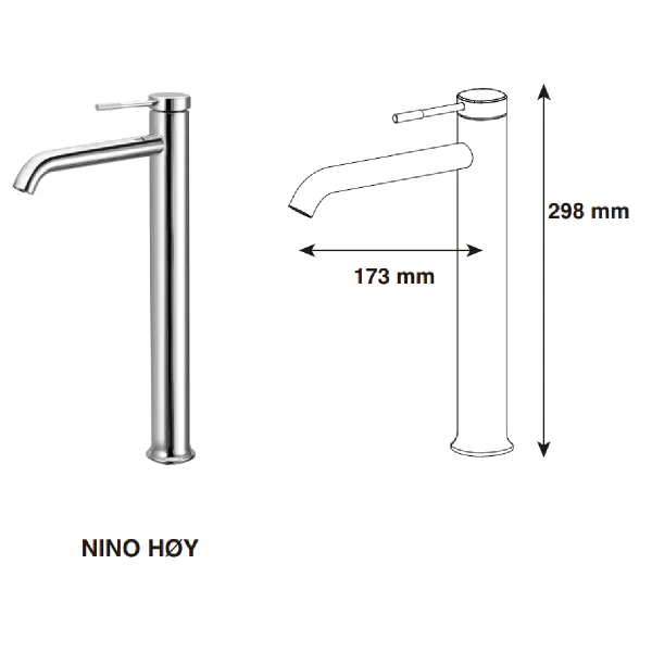 Hovedbilde Scala Bad Nino Servantbatteri høy