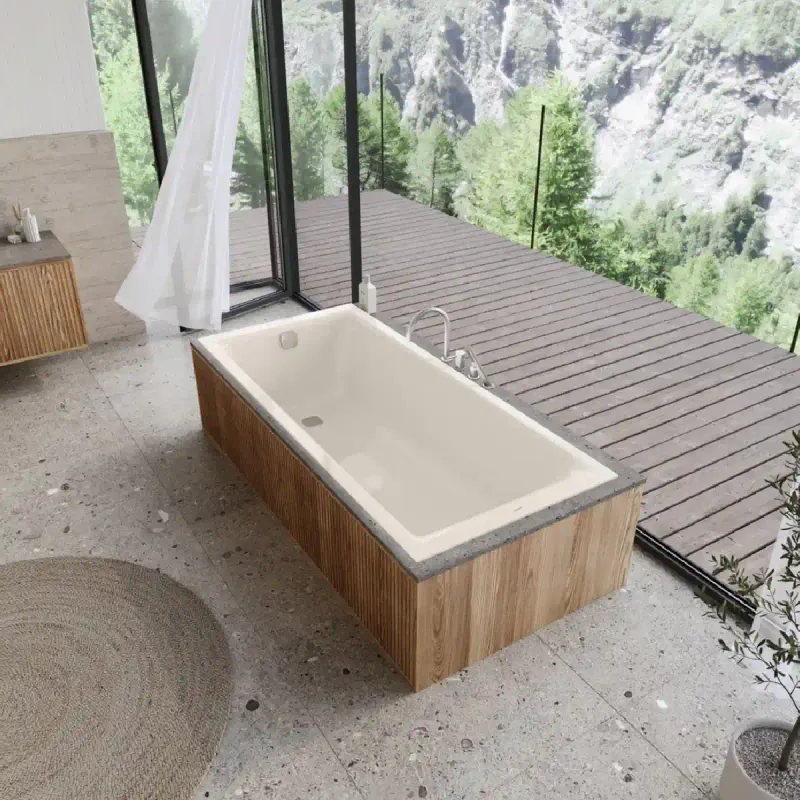 Kaldewei PURO NEXT Mod 1424 Innebygd Badekar 170x75 cm