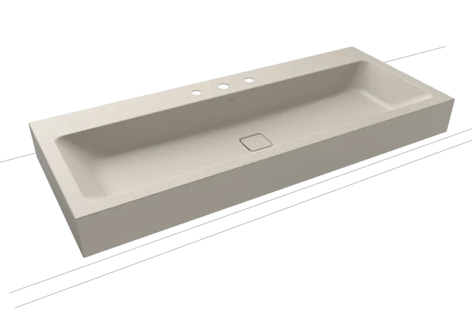 Hovedbilde Kaldewei CONO Mod 3091 Vegghengt Servant, 120x50 cm, Warm Grey 10, 3 ...