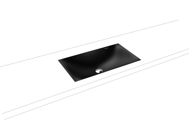 Hovedbilde Kaldewei SILENIO Underlimt Servant Mod 3047 63.4x39.1 cm, Black Matt ...