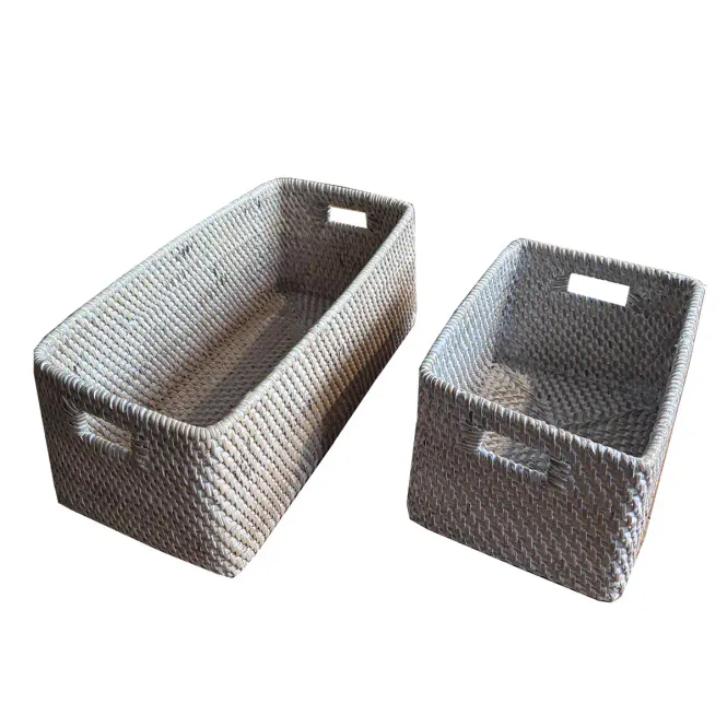 Hovedbilde Lombok White Wash Oppbevaringsboks