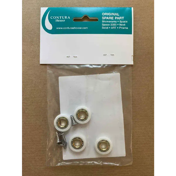 Hovedbilde Contura Shower Prisma Hjul - 4 stk, 1994-2008